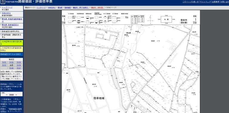 路線価図②